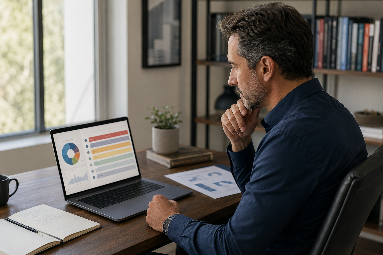 Sales manager reviewing a prioritized Opportunity Radar brief